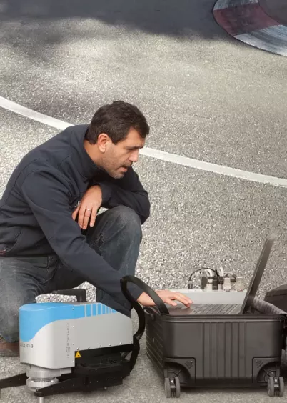 Głowica pomiarowa Alicona IF-PortableRL do optycznego pomiaru nierówności i&nbsp;kształtu 2D/3D dużych elementów