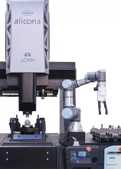 Bruker Alicona µCMM z&nbsp;Pick & Place – automatyczny załadunek i&nbsp;pomiary 3D