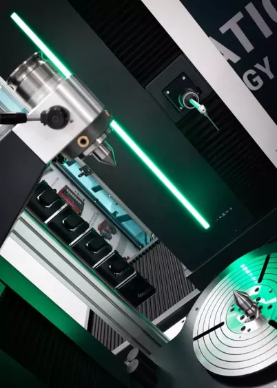 Zbliżenie detalu mierzonego na maszynie Wenzel GT 450