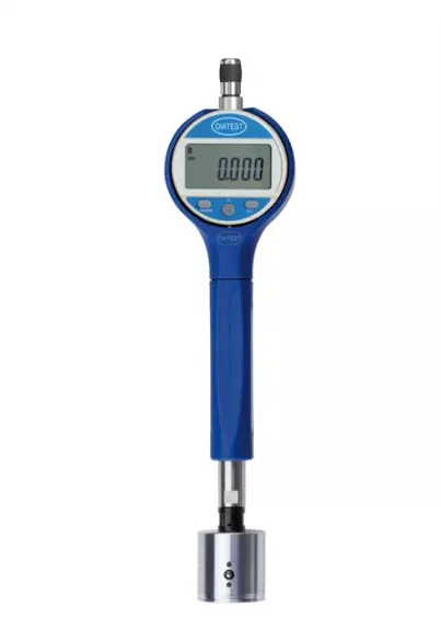 Cyfrowy czujnik Diatest z&nbsp;głowicą do pomiaru średnicy wewnętrznej koła zębatego (Mi).
