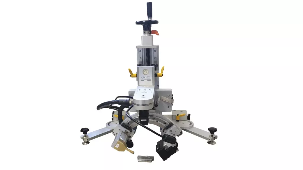 Miniatura produktu – przenośny dyfraktometr rentgenowski Theta-Theta EDGE (GNR) do pomiaru naprężeń resztkowych i&nbsp;austenitu szczątkowego.