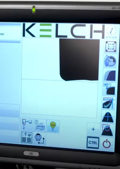 Ekran dotykowy i&nbsp;interfejs pomiarowy urządzenia KENOVA set line H3