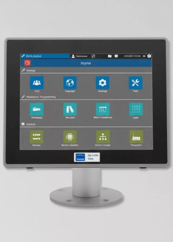 Panel przedni urządzenia Gageline Vega wykorzystywanego w&nbsp;pomiarach pneumatycznych