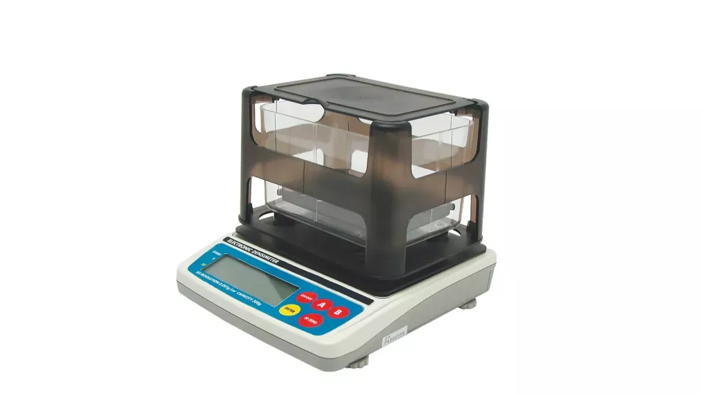 Elektroniczny gęstościomierz Hildebrand H300S do pomiaru gęstości materiałów