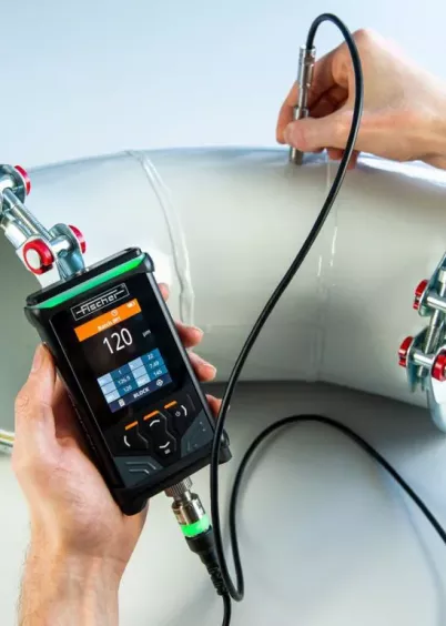 Fischer Deltascope w&nbsp;zastosowaniu przemysłowym do pomiaru powłok