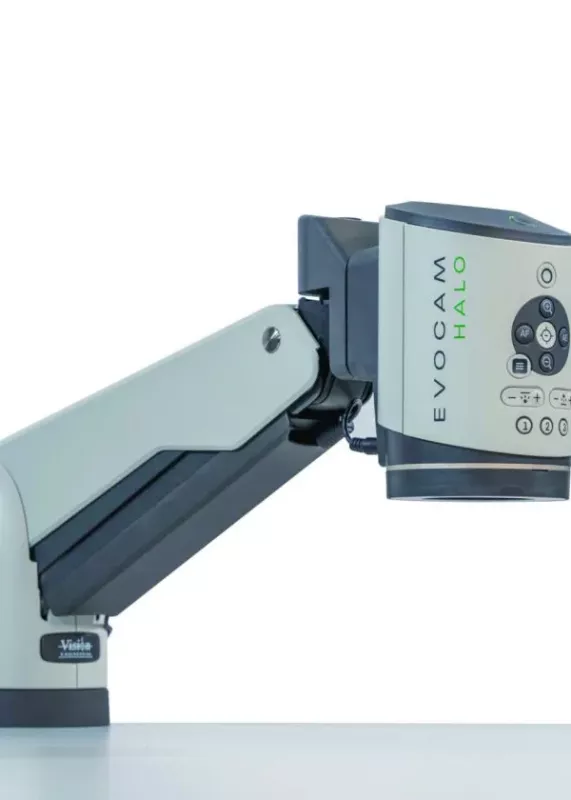 EVO Cam Halo Verso – mikroskop inspekcyjny, widok boczny