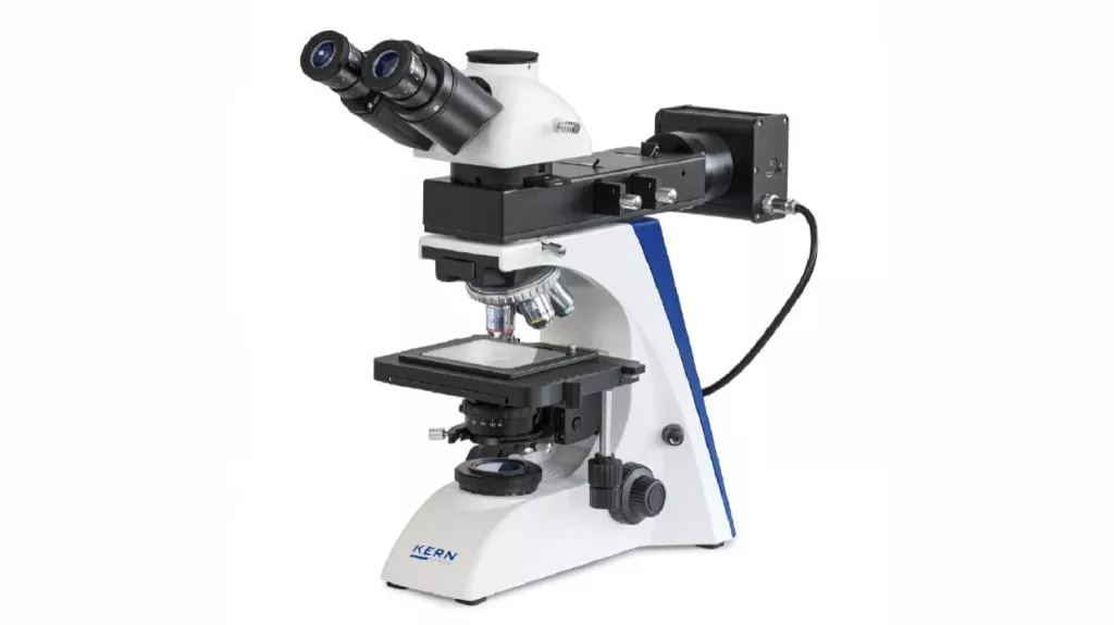 Widok ogólny mikroskopu metalograficznego KERN OKO 178