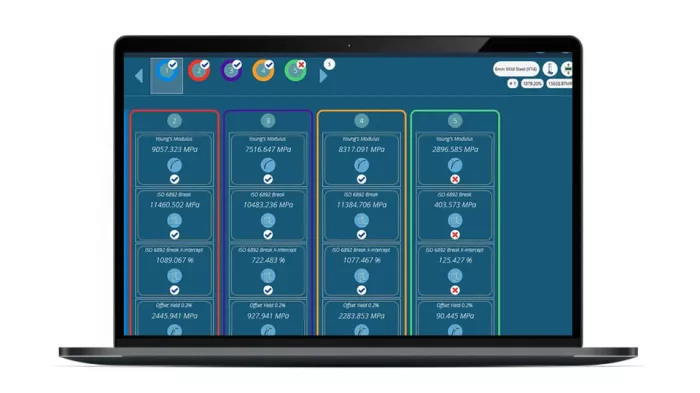 Oprogramowanie do badań materiałowych VectorPro MT