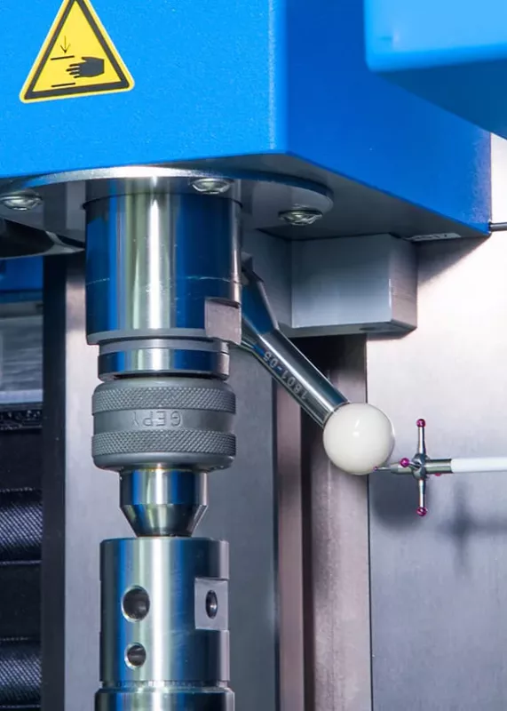 Proces kalibracji trójwymiarowej głowicy pomiarowej T3D w&nbsp;systemie Opticline