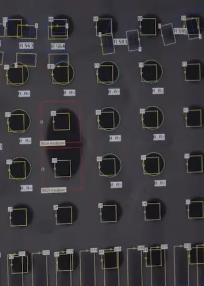 Automatyczna analiza lutów BGA w&nbsp;systemie inspekcji rentgenowskiej Phoenix Nanomex Neo