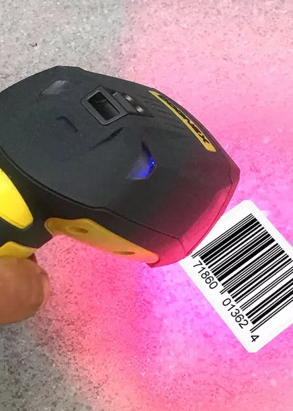 Ręczny skaner kodów DataMatrix do identyfikacji elementów i&nbsp;śledzenia pomiarów jakości