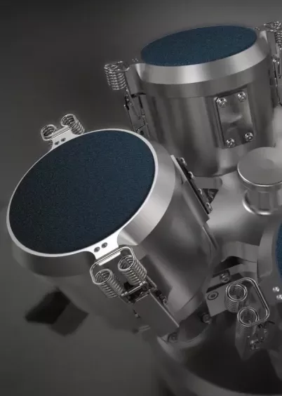 Uchwyty próbek w&nbsp;komorze TruRain do metody Bundesmann