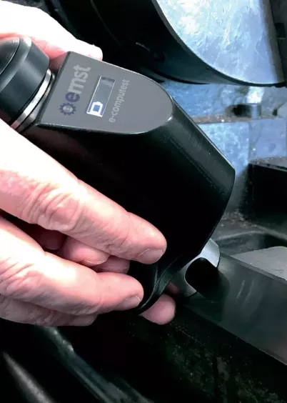 Pomiar twardości w&nbsp;produkcji twardościomierzem Ernst e-Computest