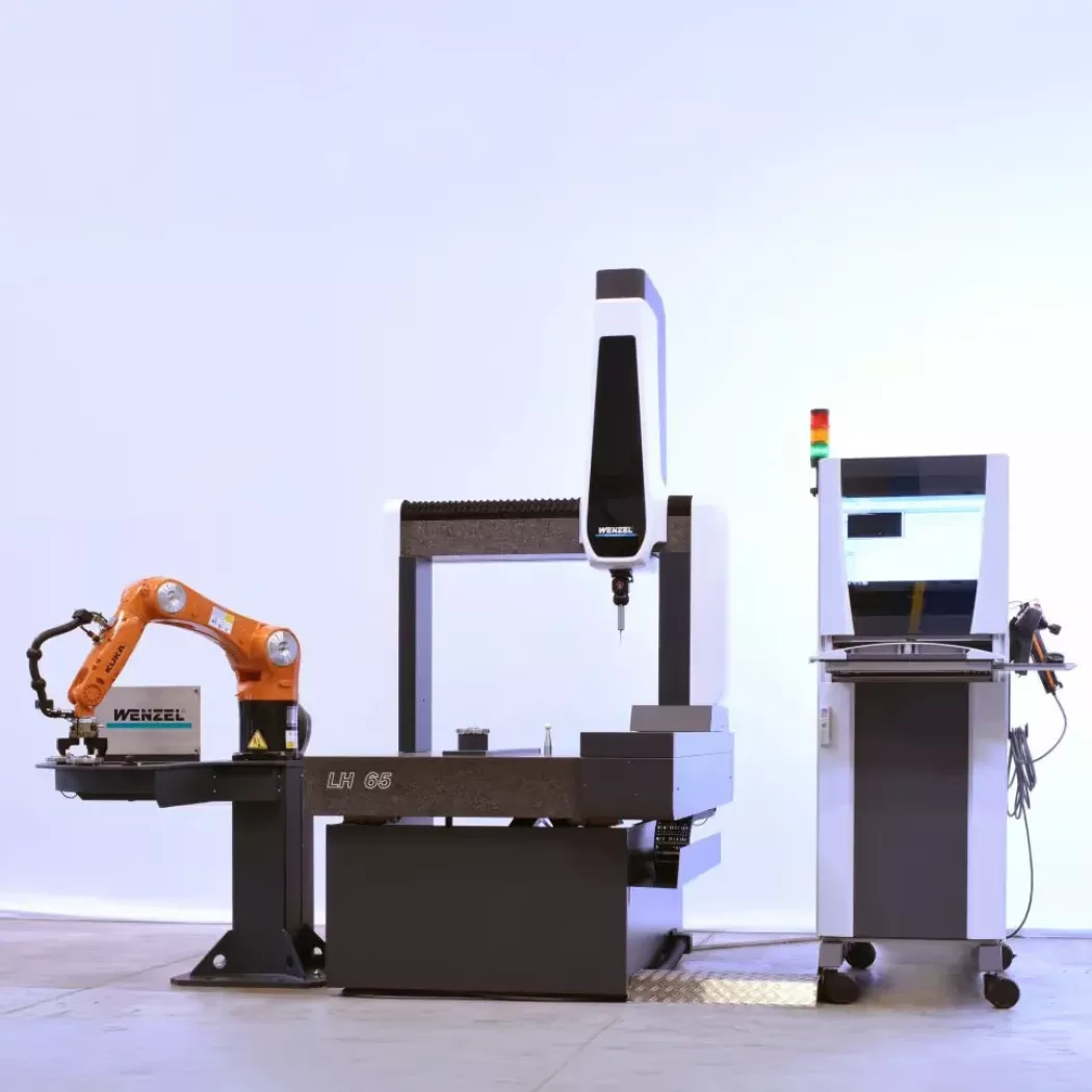 Zautomatyzowany układ pomiarowy WENZEL LH 65 z&nbsp;robotem do pomiarów seryjnych