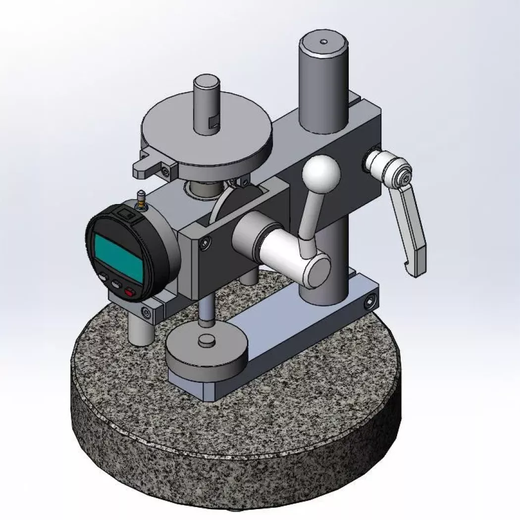 Grubościomierz HTG-6 z&nbsp;czujnikiem cyfrowym – dokładny pomiar grubości skóry ITA Polska