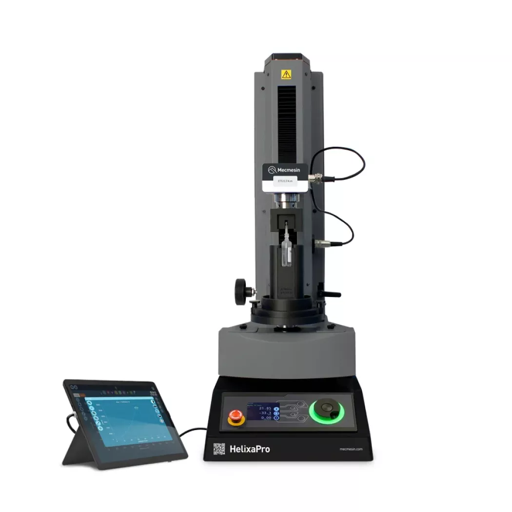 HelixaPro z&nbsp;zintegrowaną konsolą dotykową do pomiaru momentu obrotowego