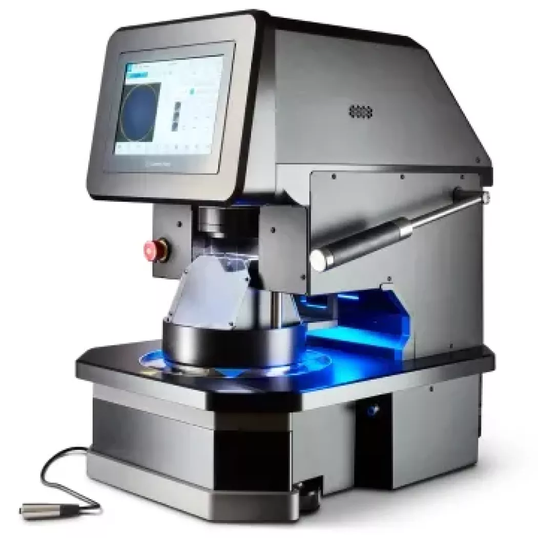 Panel dotykowy testera hydrostatycznego HydroView z&nbsp;ustawionym ciśnieniem 6000 mbar