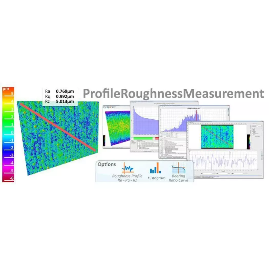 Profile Roughness Measurement w&nbsp;InfiniteFocus – analiza chropowatości profilu Ra, Rq, Rz