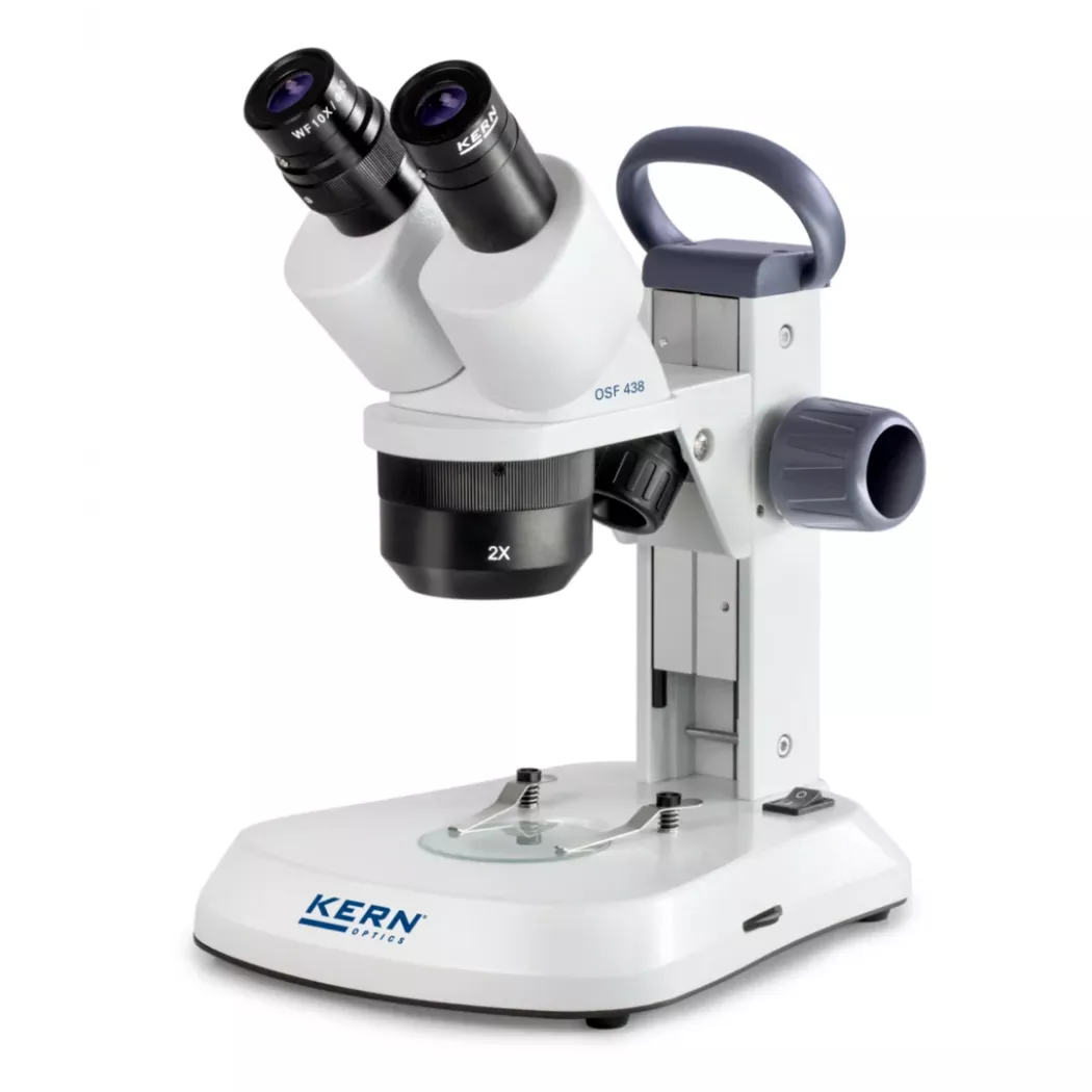 Mikroskop stereoskopowy dwuokularowy KERN OSF-4G (OSF 438) – widok ogólny
