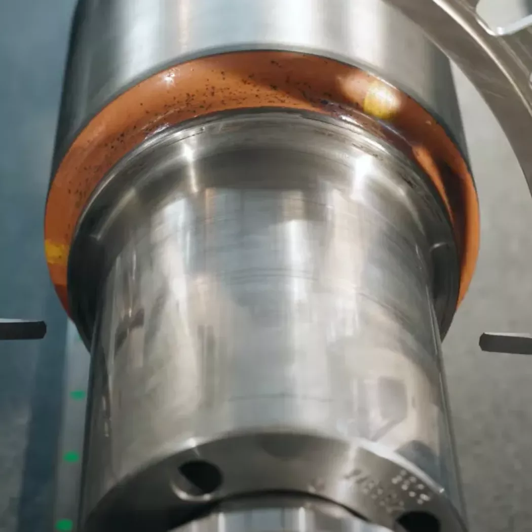 Automatyczny pomiar czopa wału – kontrola bicia i&nbsp;średnicy na urządzeniu Premion A