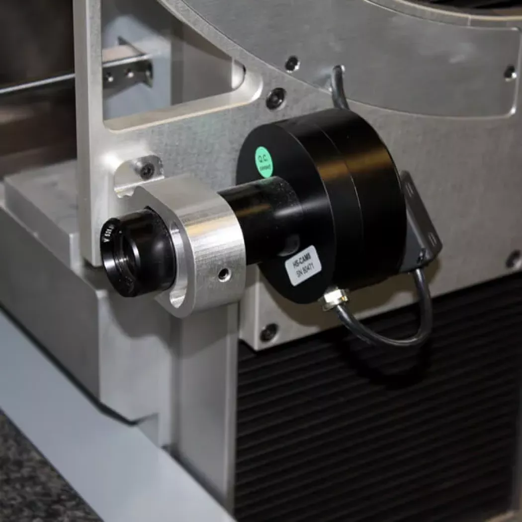 Moduł optyczny Premion M na stanowisku pomiarowym