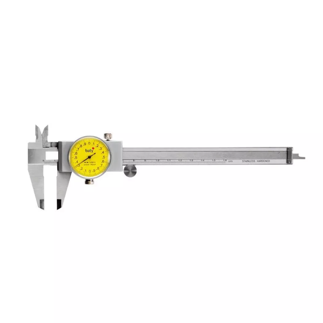 Suwmiarka zegarowa BATY 150 mm z&nbsp;tarczą pomiarową – klasyczne narzędzie pomiarowe ITA Polska