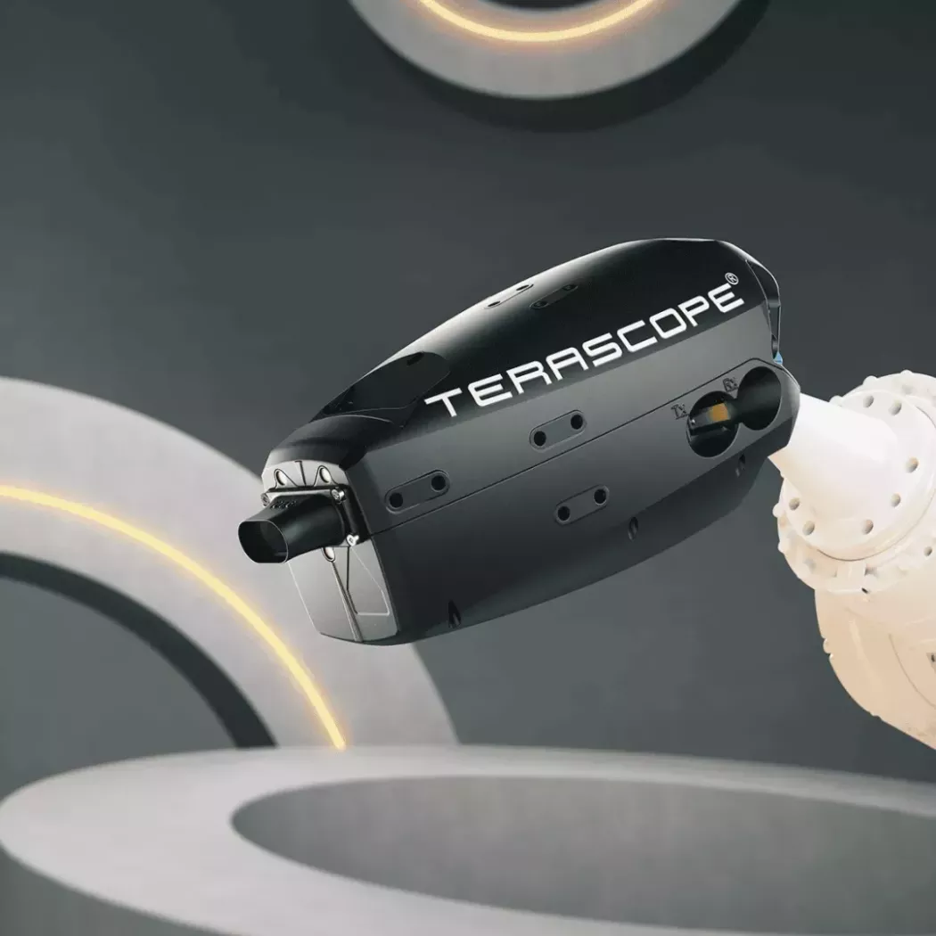 Głowica TERASCOPE zamontowana na robocie do zautomatyzowanych pomiarów powłok