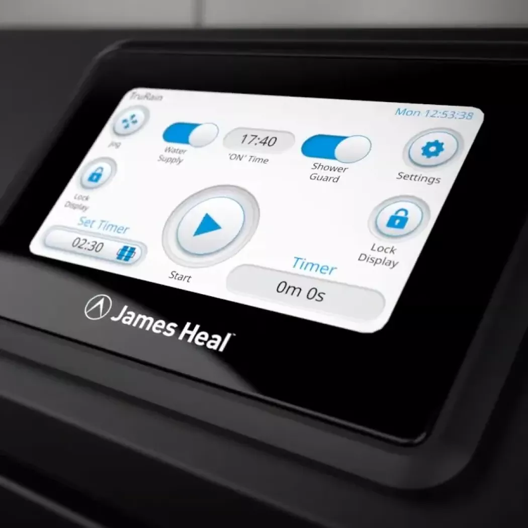 Panel sterowania TruRain z&nbsp;interfejsem dotykowym James Heal