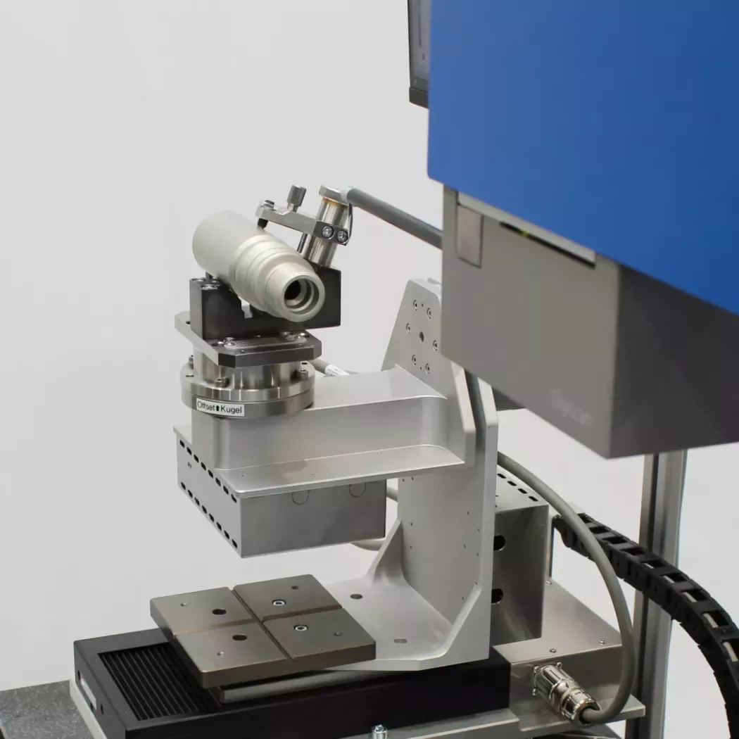 Głowica pomiarowa profilometru Waveline W812C Digiscan podczas pracy