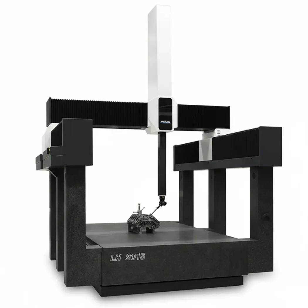 Widok maszyny współrzędnościowej Wenzel LH 2015 do precyzyjnych pomiarów 3D
